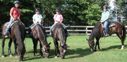 Family fun on horses at Arrowmont Stables